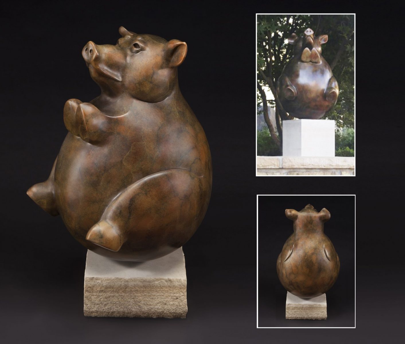 Whole Hog sculpture by Tim Cherry