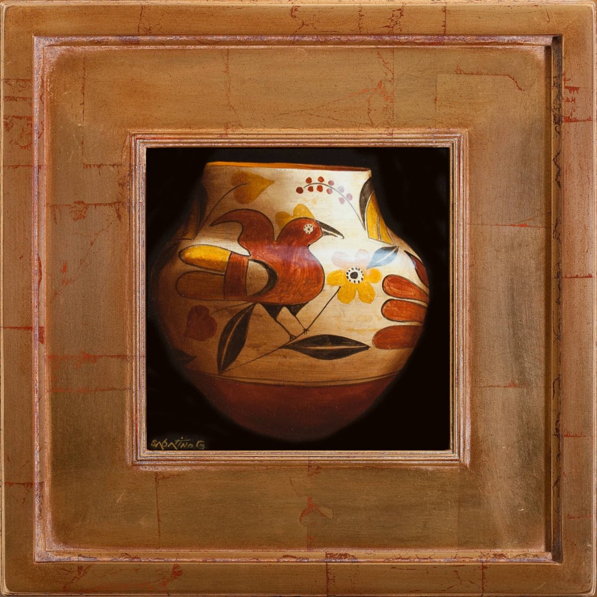 1920 Acoma Jar painting by Chuck Sabatino