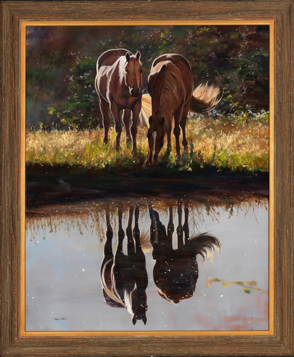 Reflection of Love painting by Paul Van Ginkel