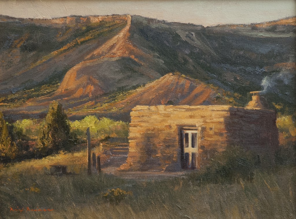 Dix Baines Oil Landscape Painting of the American Southwest