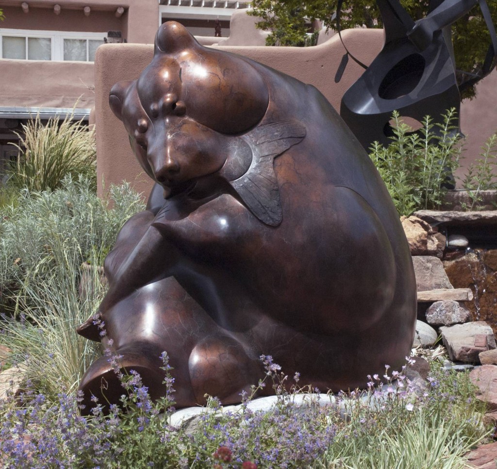 Wildlife bronze animal sculpture by Tim Cherry