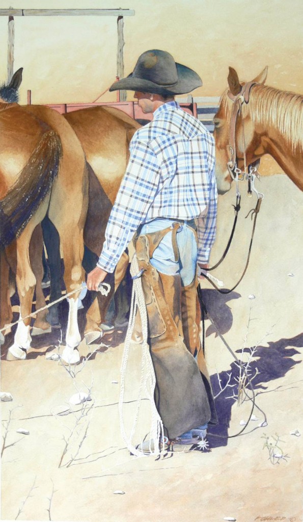 cowboy painting by J. Mark Kohler
