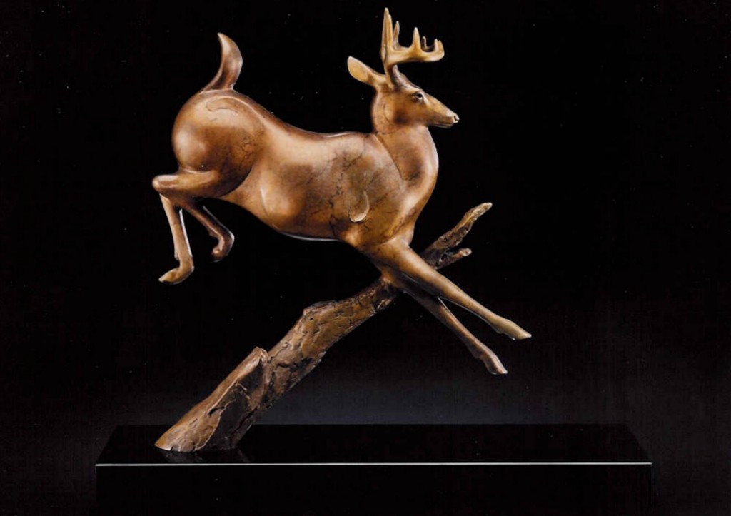 Wildlife bronze animal sculptures by tim cherry