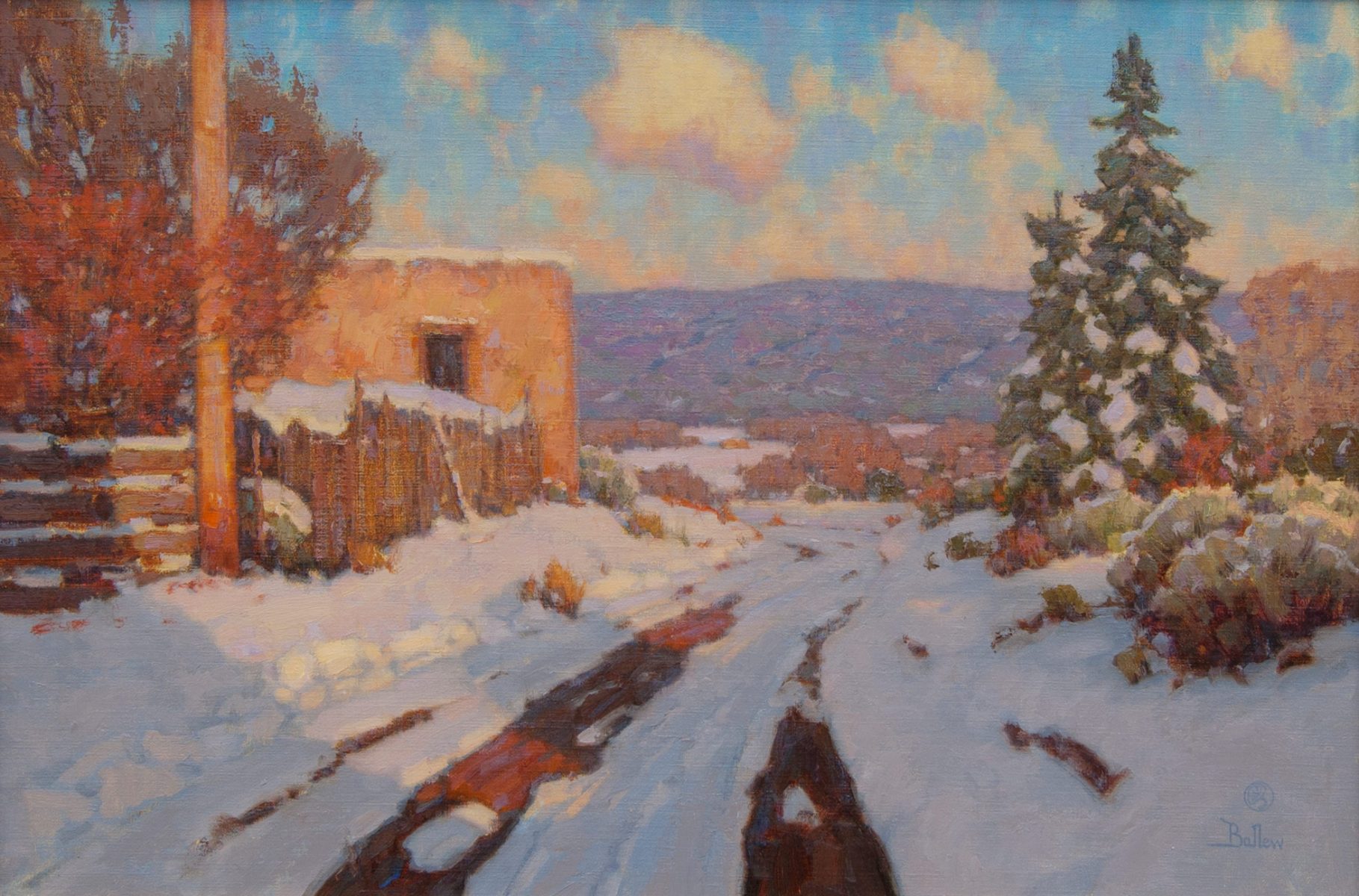 Landscape Oil Painting by David Ballew