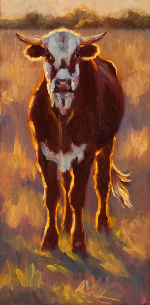 cow painting by Cheri Christensen