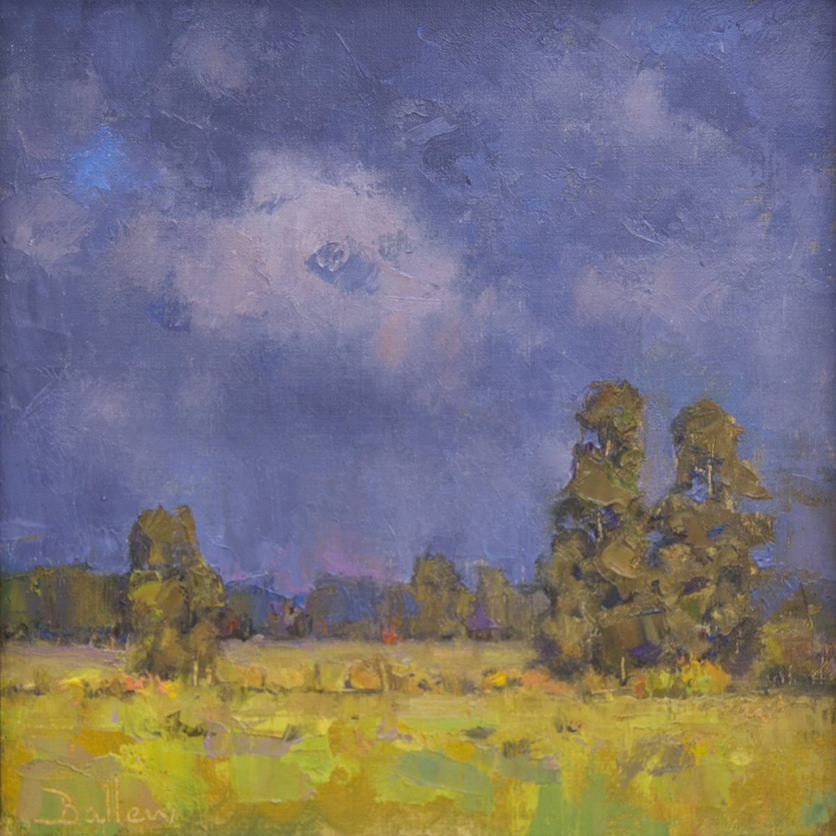 Passing Showers painting by David Ballew
