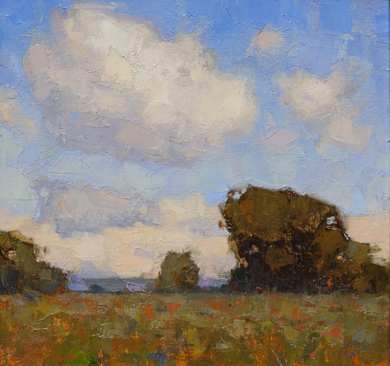 Summer Pastures painting by David Ballew
