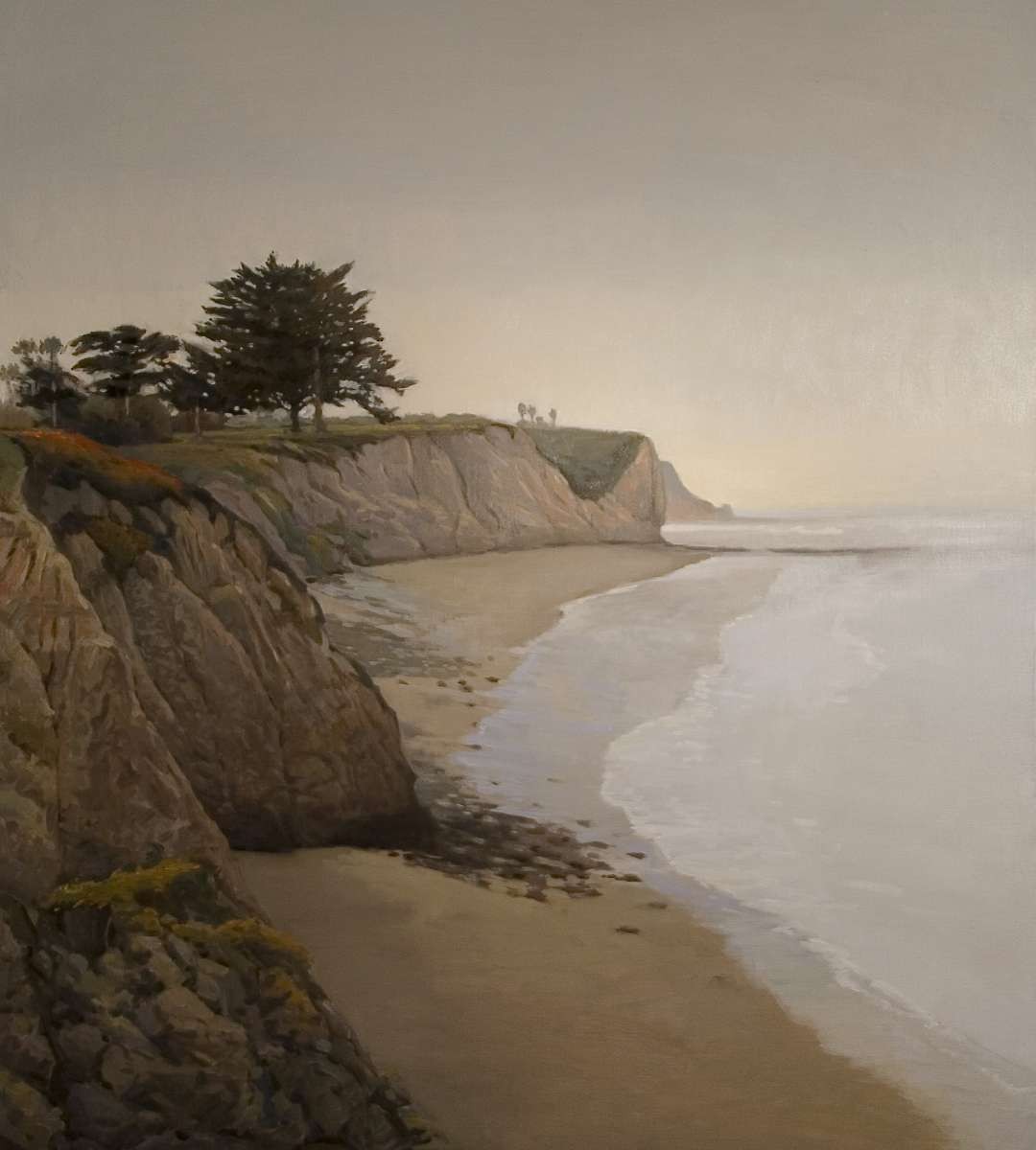 Shell Beach painting by artist Peter Campbel