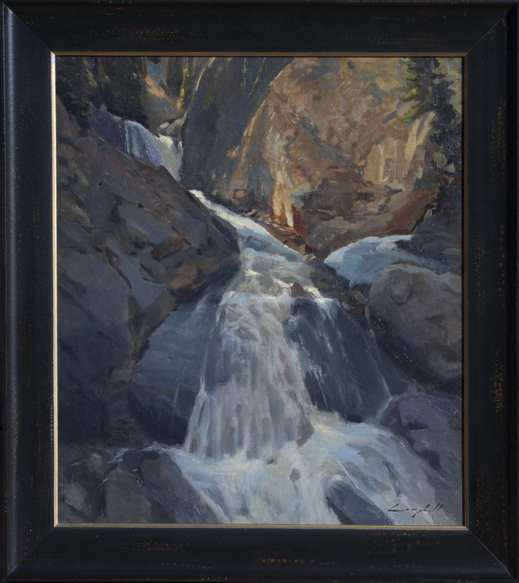 Spring Torrent painting by Peter Campbell