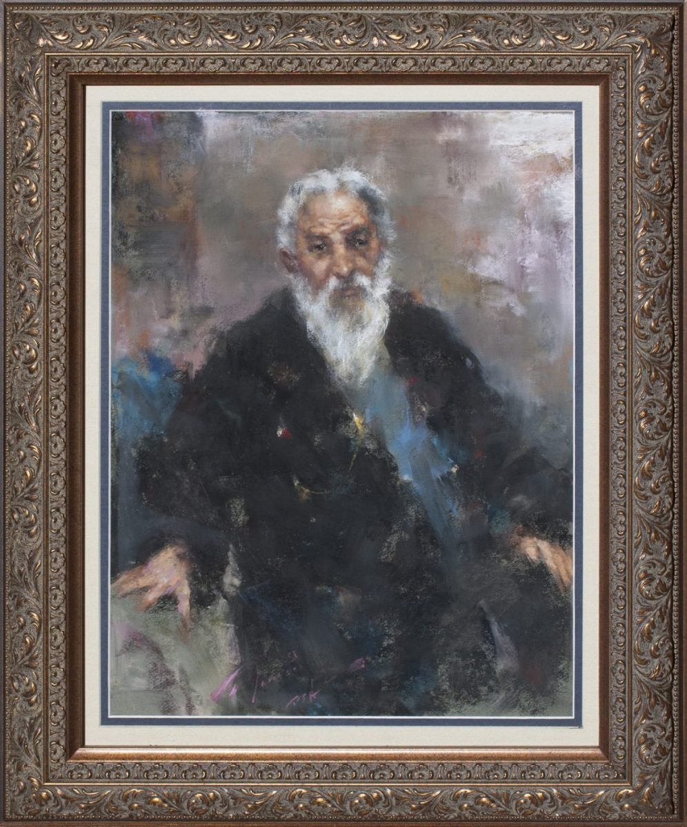 An Old Gentleman by artist Ramon Kelley