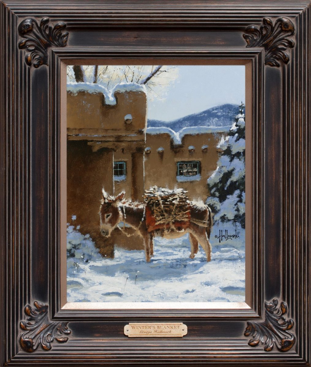 Winter's Blanket painting by George Hallmark