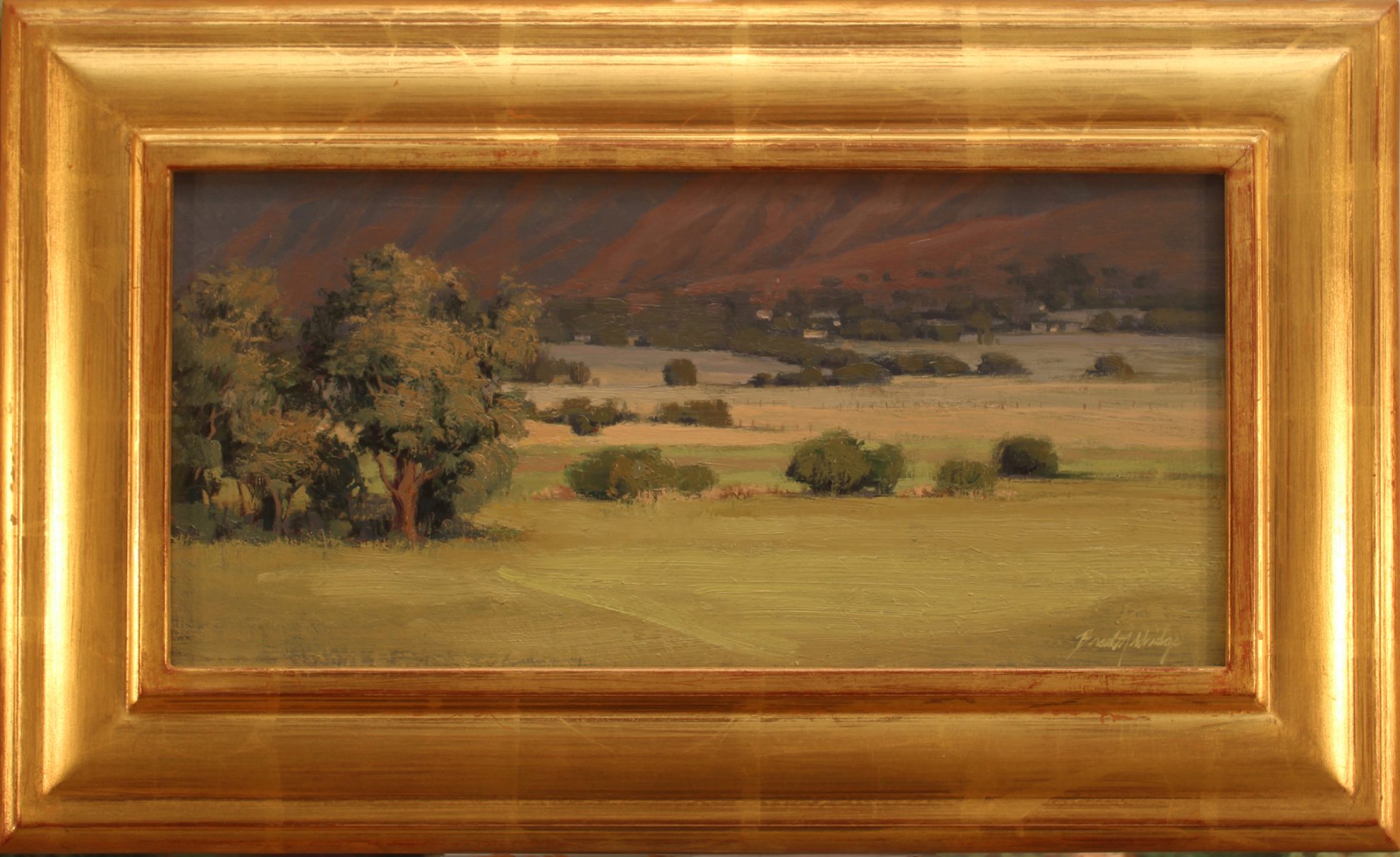 Landscape oil painting by Brad Aldridge