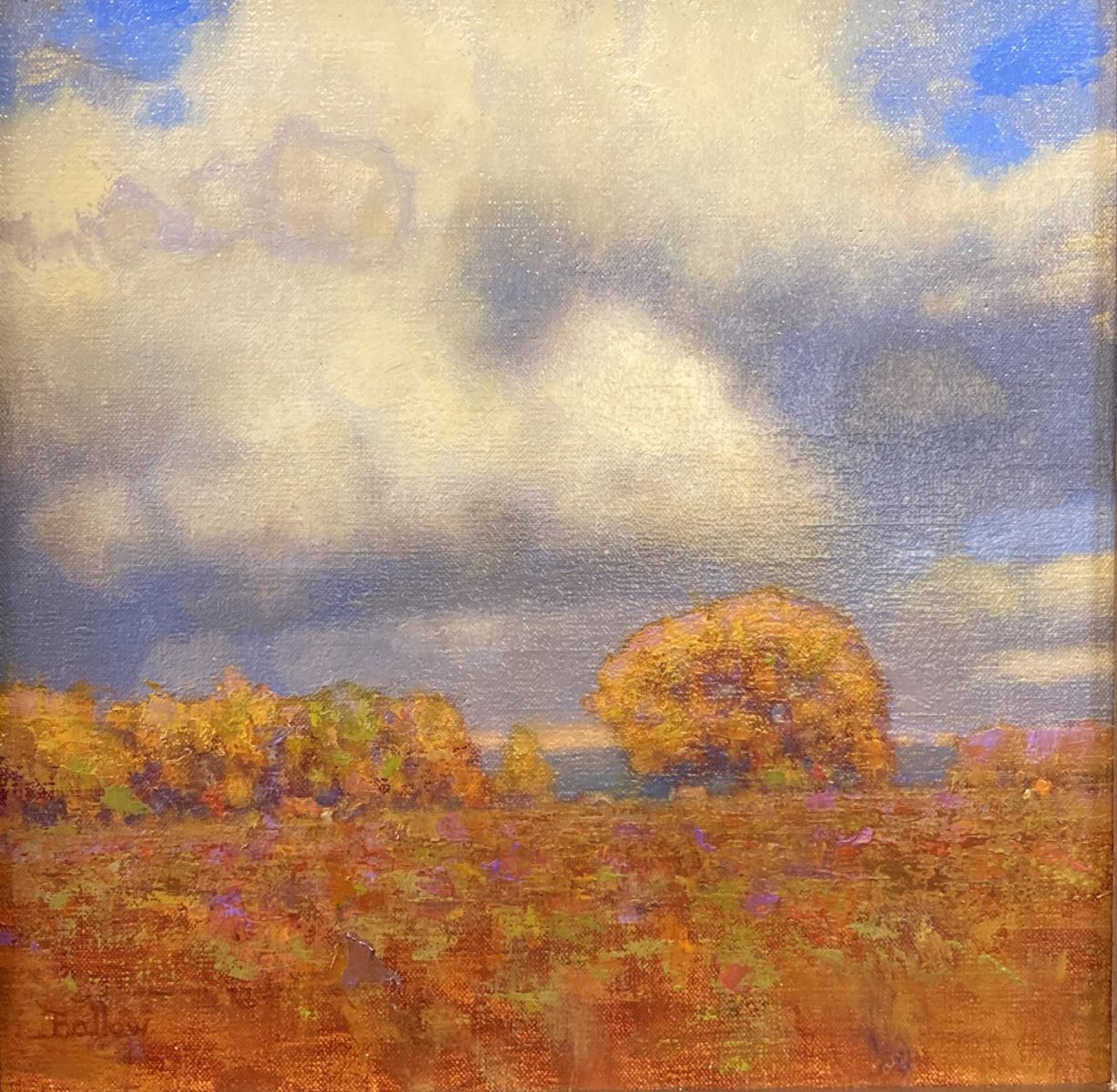 Landscape oil painting by David Ballew